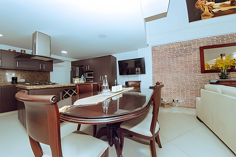 Pent-house Ideal para amigos, negocios y familia!